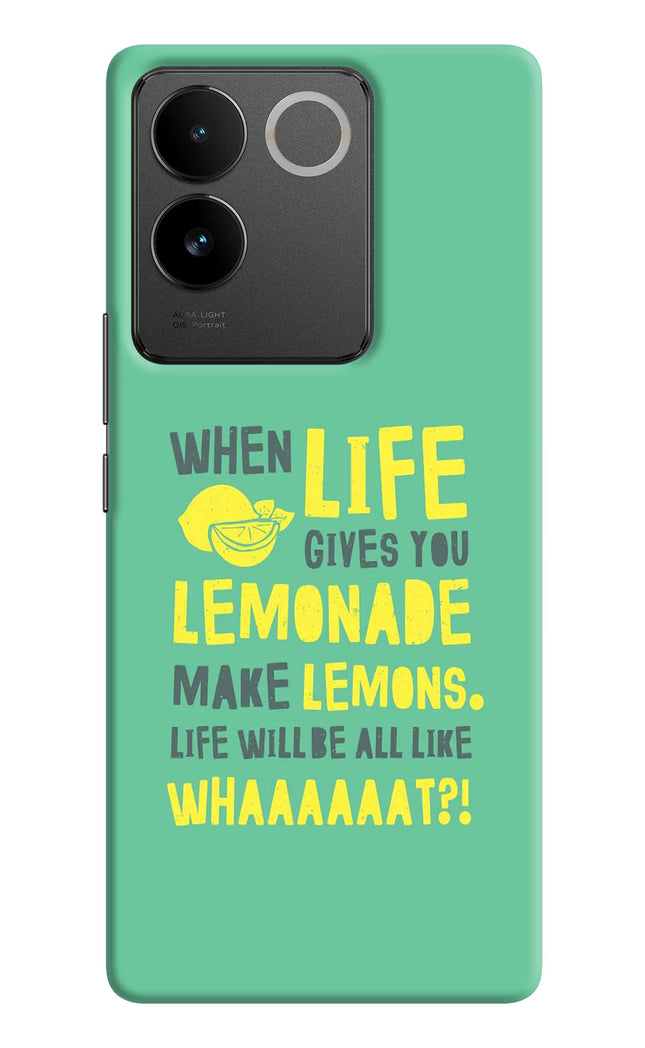 Quote Vivo T2 Pro 5G Hard Case Back Cover by Casekaro