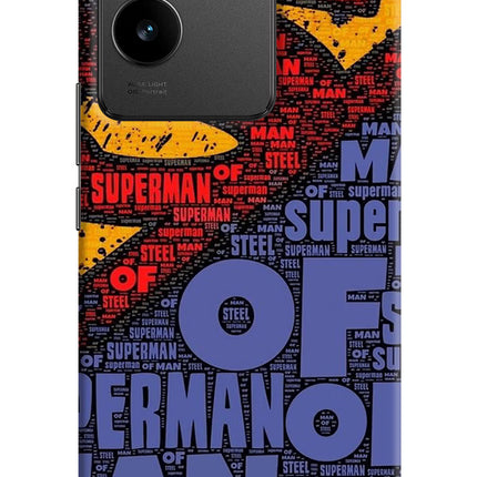 Superman Vivo T2 Pro 5G Hard Case Back Cover by Casekaro