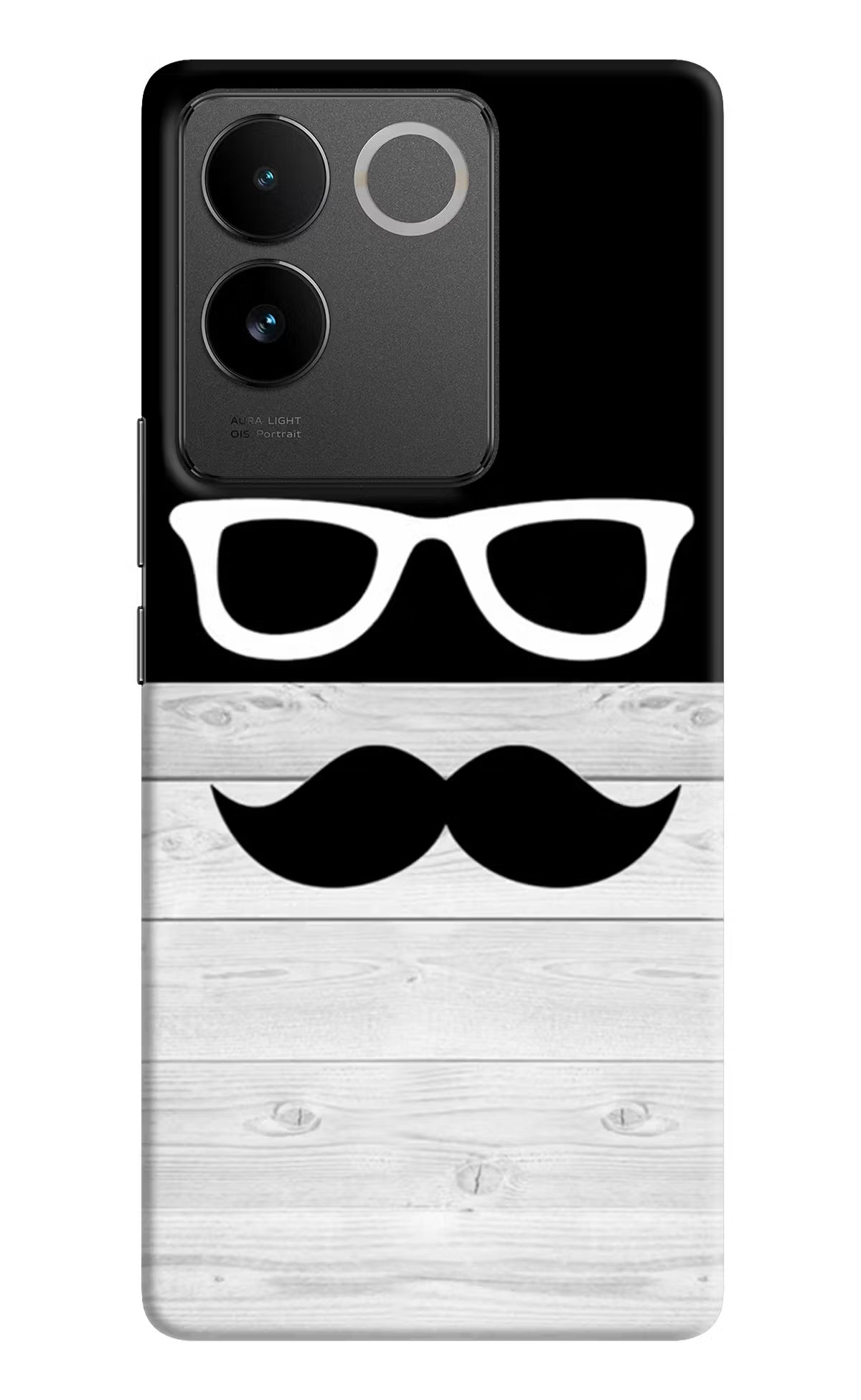 Mustache Vivo T2 Pro 5G Hard Case Back Cover by Casekaro