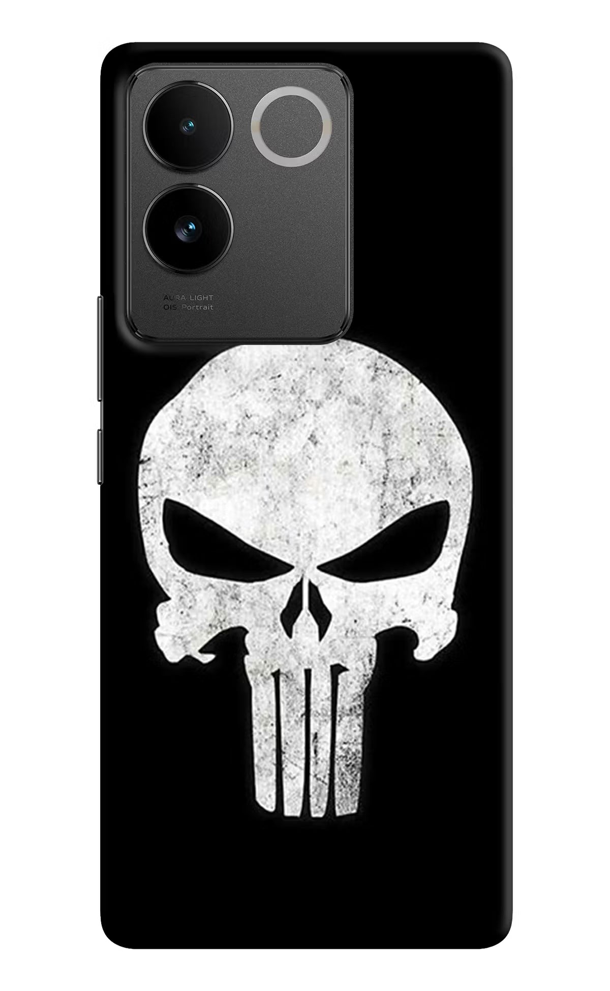 Punisher Skull Vivo T2 Pro 5G Hard Case Back Cover by Casekaro