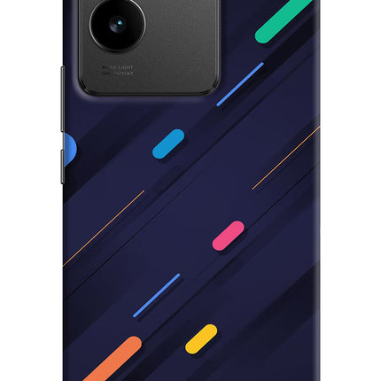 Abstract Design Vivo T2 Pro 5G Hard Case Back Cover by Casekaro