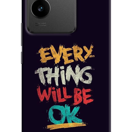 Everything Will Be Ok Vivo T2 Pro 5G Hard Case Back Cover by Casekaro