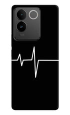 Heart Beats Vivo T2 Pro 5G Hard Case Back Cover by Casekaro