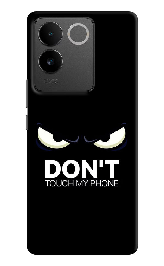 Don'T Touch My Phone Vivo T2 Pro 5G Hard Case Back Cover by Casekaro