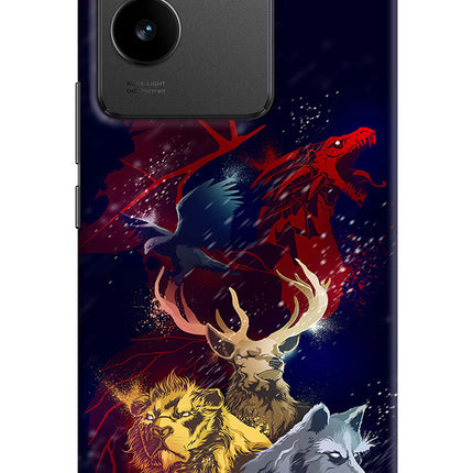Game Of Thrones Vivo T2 Pro 5G Hard Case Back Cover by Casekaro