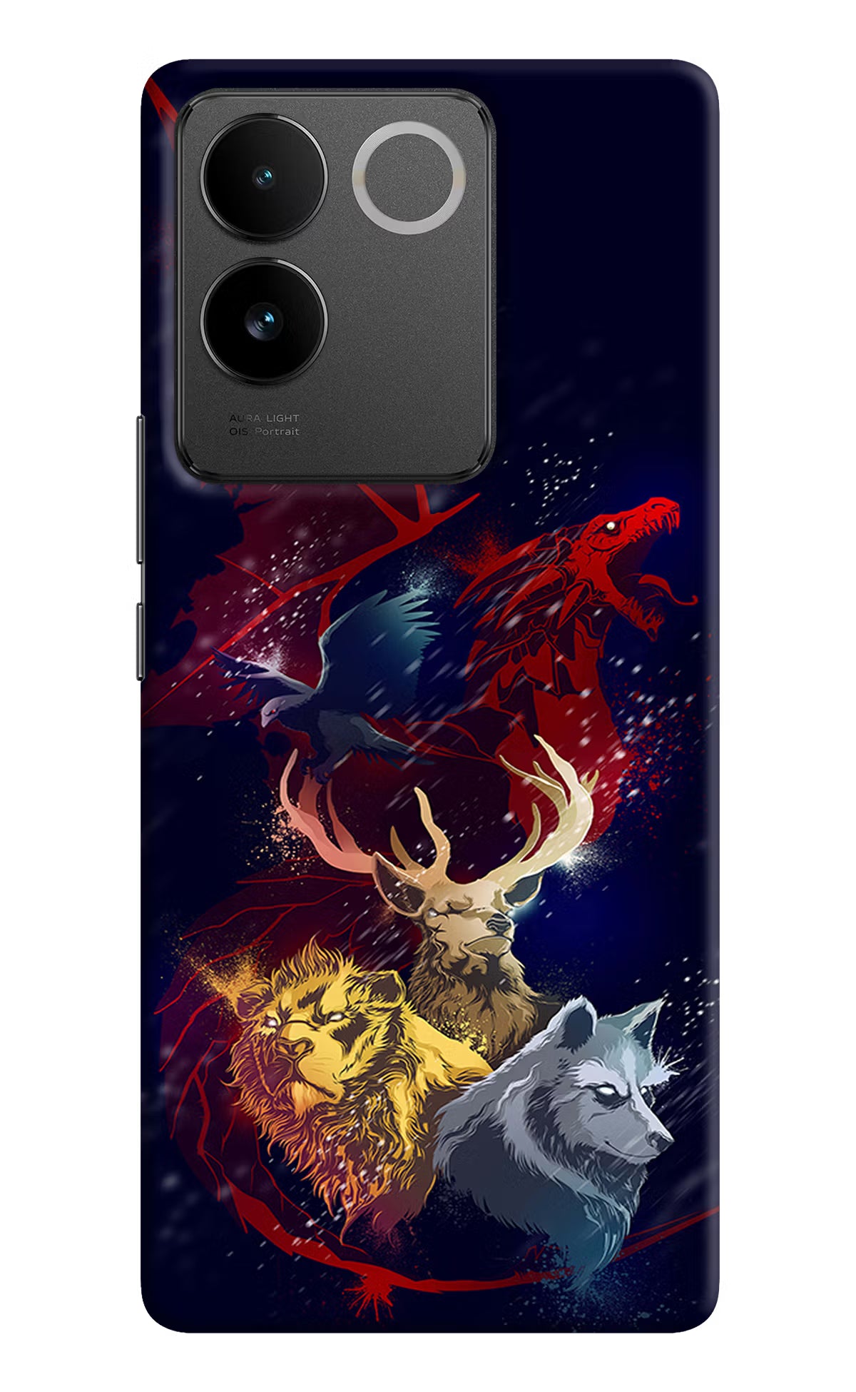 Game Of Thrones Vivo T2 Pro 5G Hard Case Back Cover by Casekaro