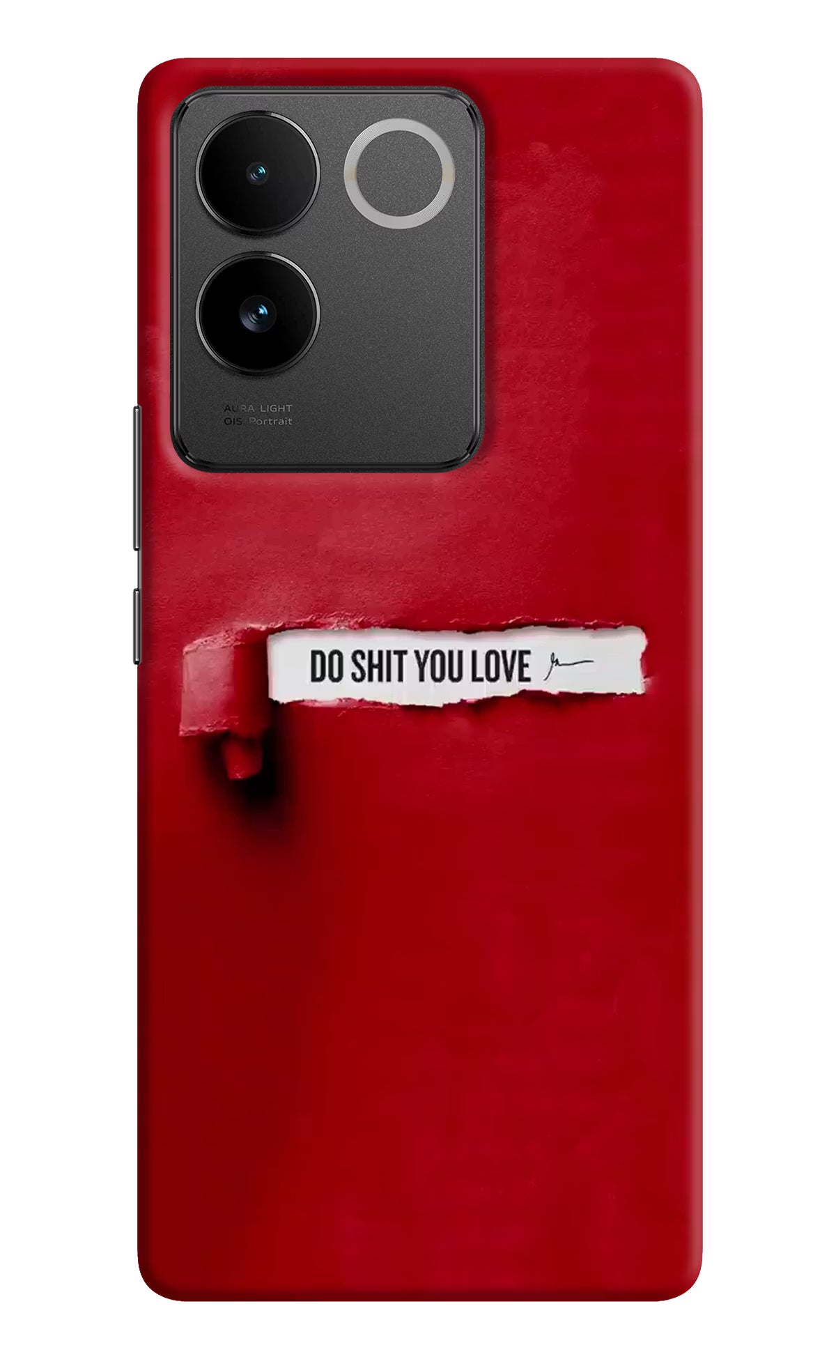 Do Shit You Love Vivo T2 Pro 5G Hard Case Back Cover by Casekaro