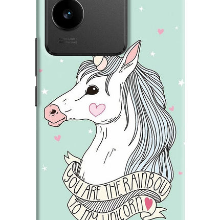 Unicorn Wallpaper Vivo T2 Pro 5G Hard Case Back Cover by Casekaro