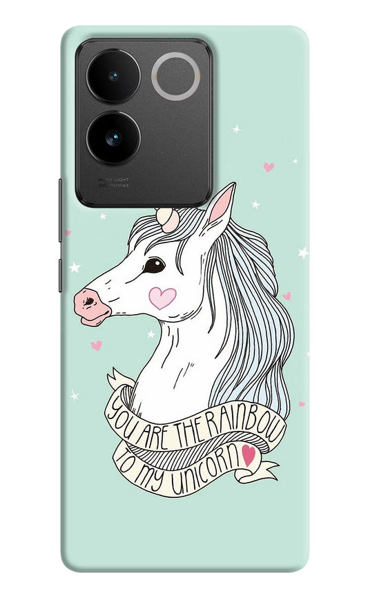 Unicorn Wallpaper Vivo T2 Pro 5G Hard Case Back Cover by Casekaro