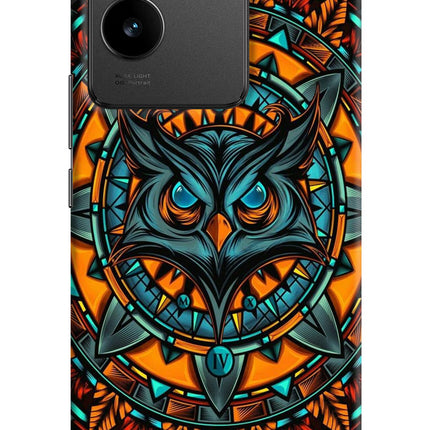 Angry Owl Art Vivo T2 Pro 5G Hard Case Back Cover by Casekaro