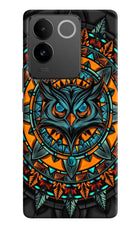 Angry Owl Art Vivo T2 Pro 5G Hard Case Back Cover by Casekaro