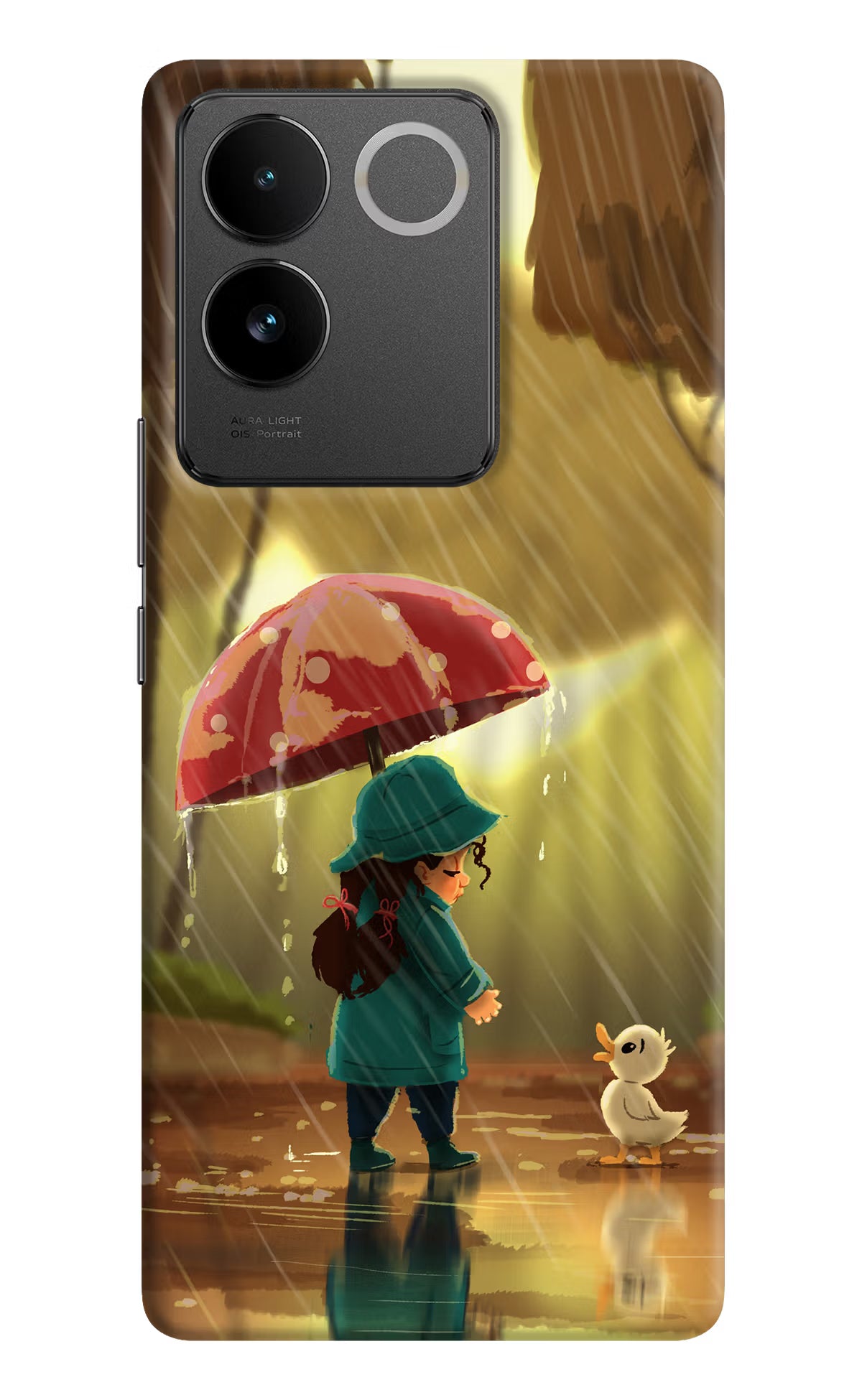 Rainy Day Vivo T2 Pro 5G Hard Case Back Cover by Casekaro