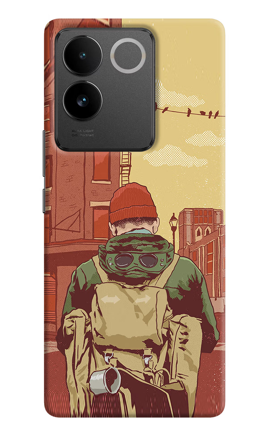 Adventurous Vivo T2 Pro 5G Back Cover, Hard case