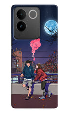 Chilling Couple Vivo T2 Pro 5G Hard Case Back Cover by Casekaro