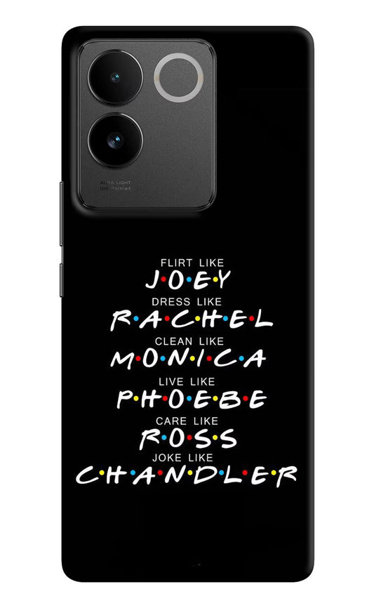 FRIENDS Character Vivo T2 Pro 5G Hard Case Back Cover by Casekaro