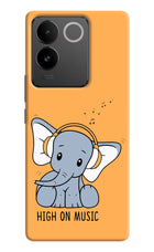 High On Music Vivo T2 Pro 5G Hard Case Back Cover by Casekaro