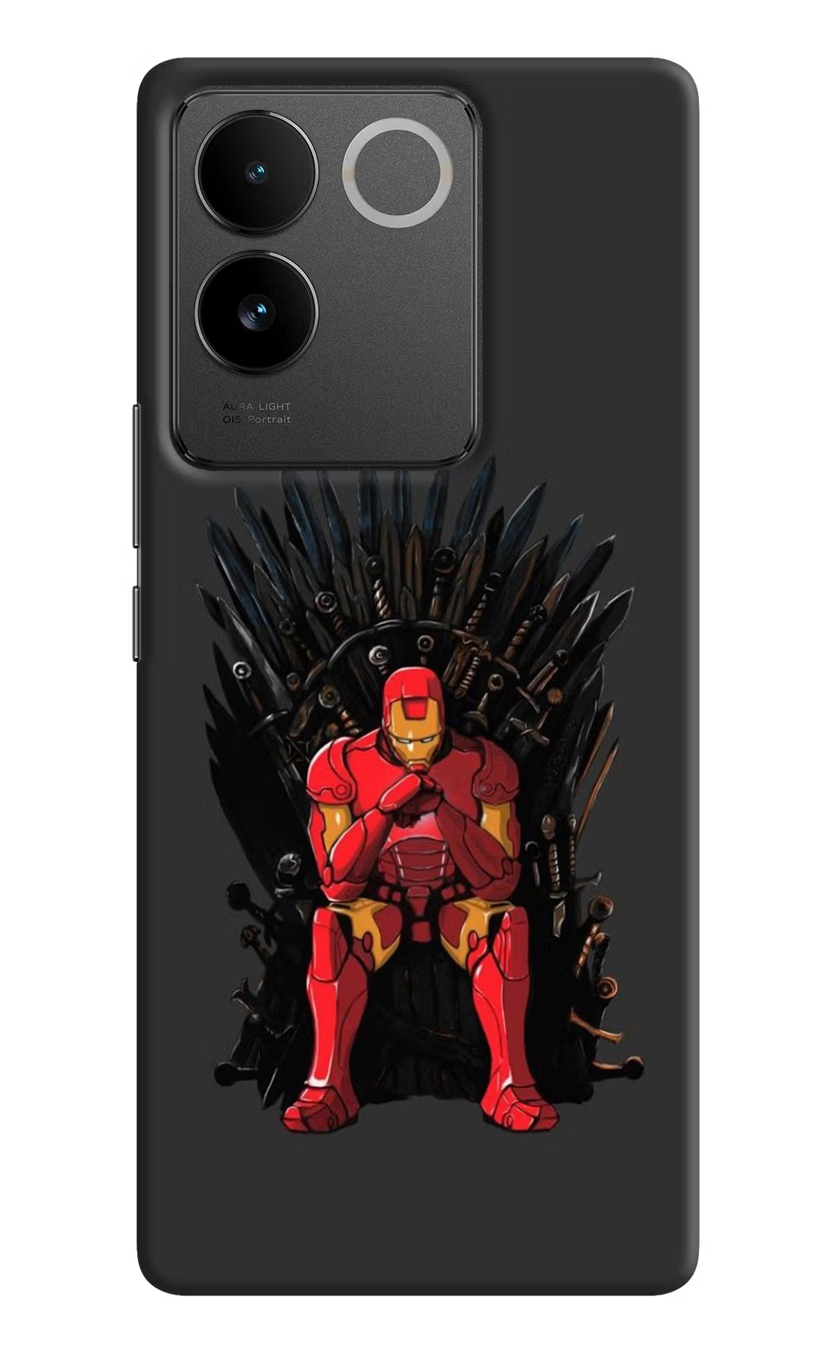 Ironman Throne Vivo T2 Pro 5G Hard Case Back Cover by Casekaro