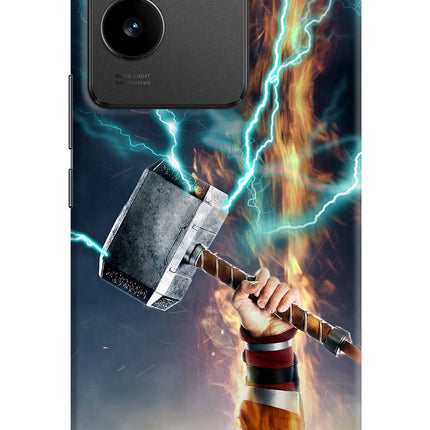 Thor Hammer Mjolnir Vivo T2 Pro 5G Hard Case Back Cover by Casekaro