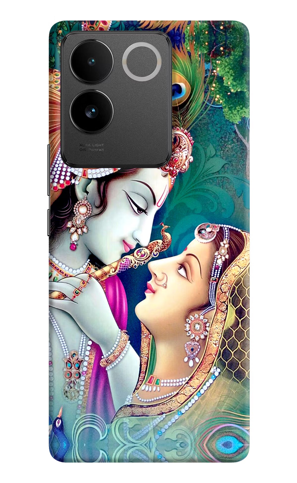 Lord Radha Krishna Vivo T2 Pro 5G Hard Case Back Cover by Casekaro