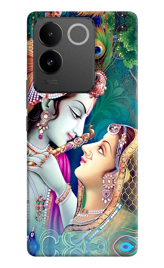 Lord Radha Krishna Vivo T2 Pro 5G Hard Case Back Cover by Casekaro