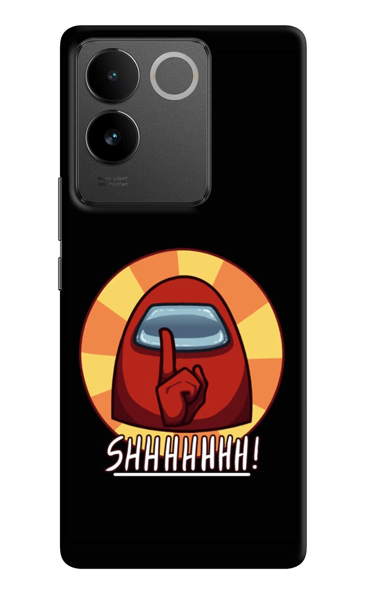 Among Us Shhh! Vivo T2 Pro 5G Hard Case Back Cover by Casekaro