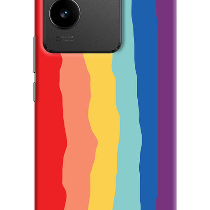 Rainbow Vivo T2 Pro 5G Hard Case Back Cover by Casekaro
