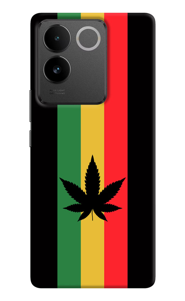 Weed Flag Vivo T2 Pro 5G Hard Case Back Cover by Casekaro