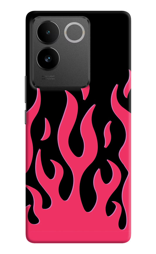 Fire Flames Vivo T2 Pro 5G Hard Case Back Cover by Casekaro