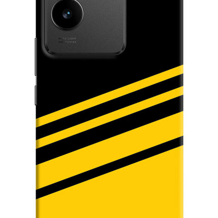 Yellow Shades Vivo T2 Pro 5G Hard Case Back Cover by Casekaro