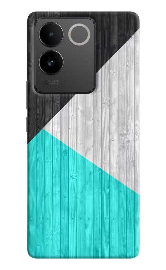 Wooden Abstract Vivo T2 Pro 5G Hard Case Back Cover by Casekaro