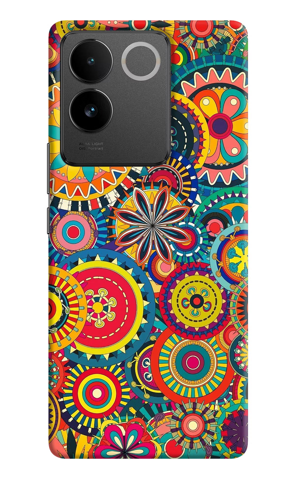 Gol Gol Art Vivo T2 Pro 5G Hard Case Back Cover by Casekaro