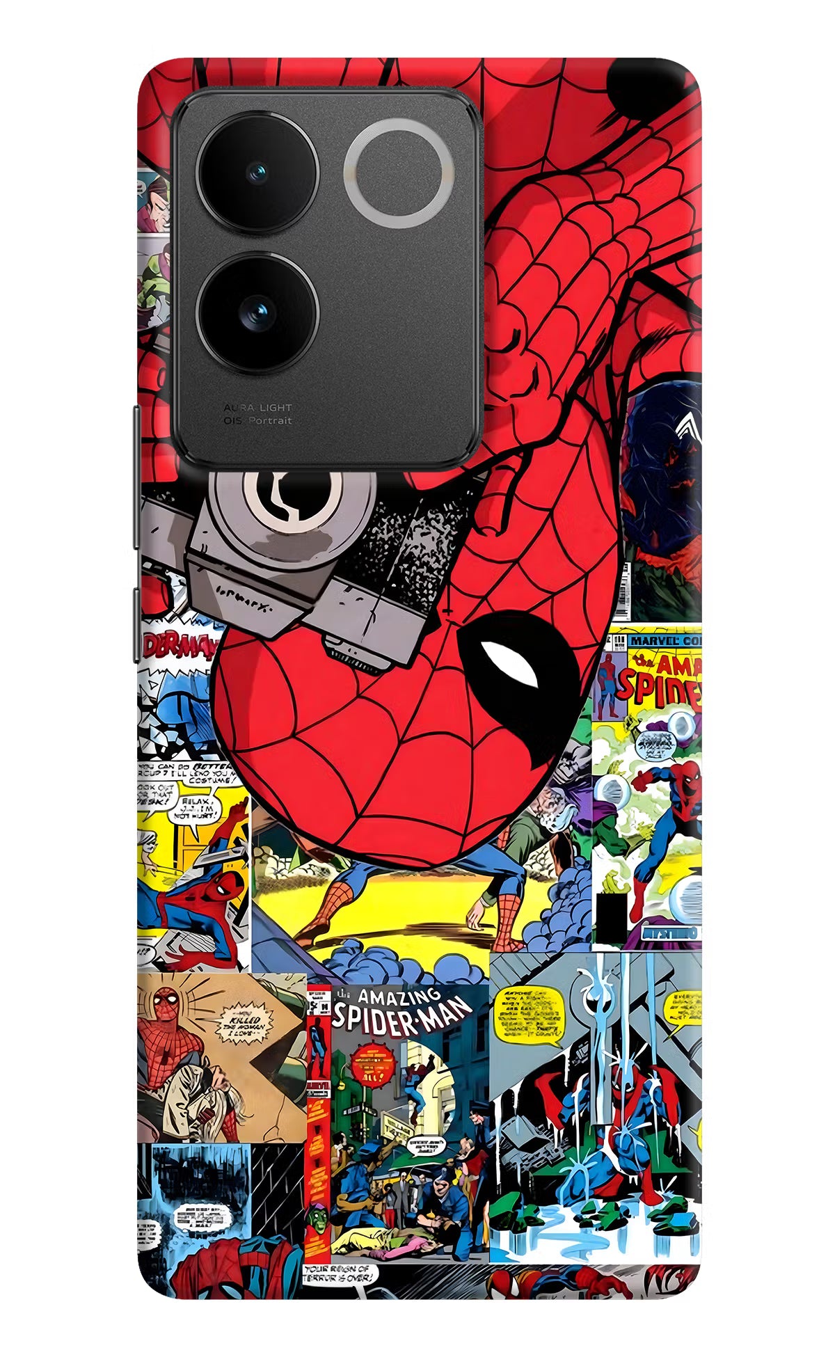 Spider Man Vivo T2 Pro 5G Hard Case Back Cover by Casekaro