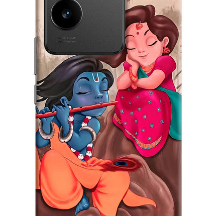 Radhe Krishna Vivo T2 Pro 5G Hard Case Back Cover by Casekaro