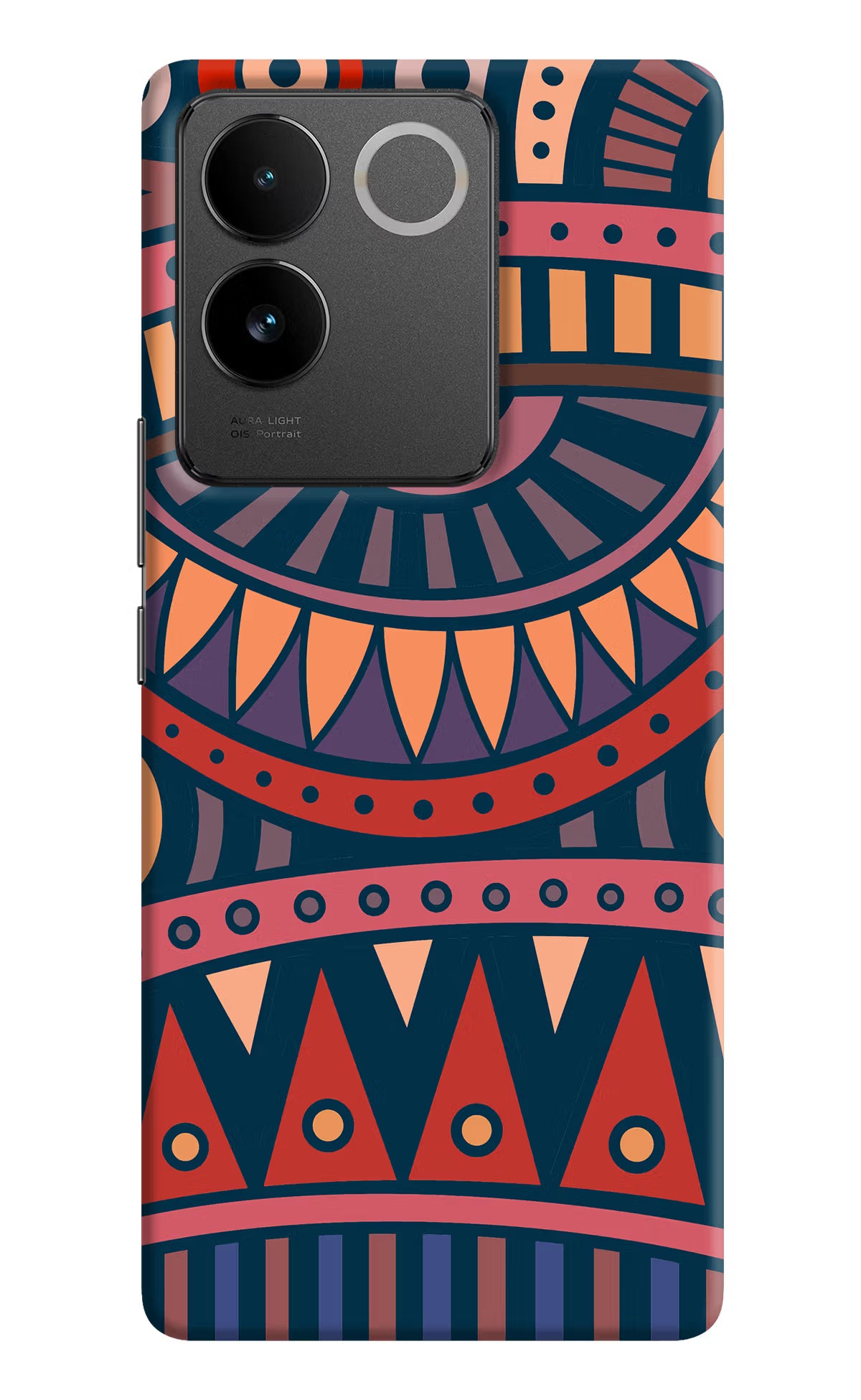 African Culture Design Vivo T2 Pro 5G Hard Case Back Cover by Casekaro