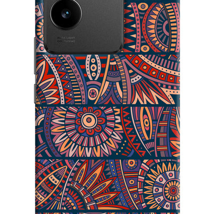 African Culture Design Vivo T2 Pro 5G Hard Case Back Cover by Casekaro