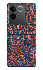 African Culture Design Vivo T2 Pro 5G Hard Case Back Cover by Casekaro