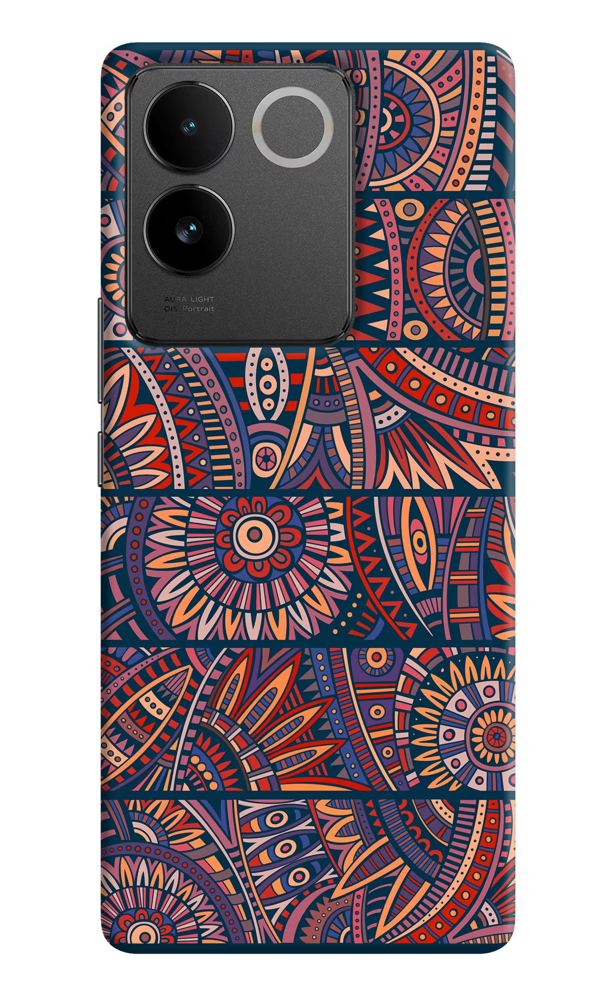 African Culture Design Vivo T2 Pro 5G Hard Case Back Cover by Casekaro