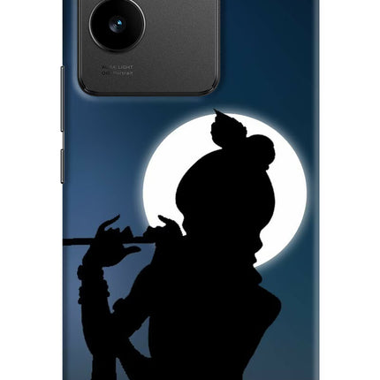 Shri Krishna Silhouette Vivo T2 Pro 5G Hard Case Back Cover by Casekaro