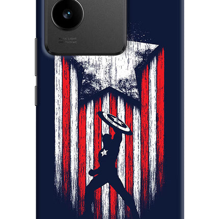 Captain America Marvel Art Vivo T2 Pro 5G Hard Case Back Cover by Casekaro