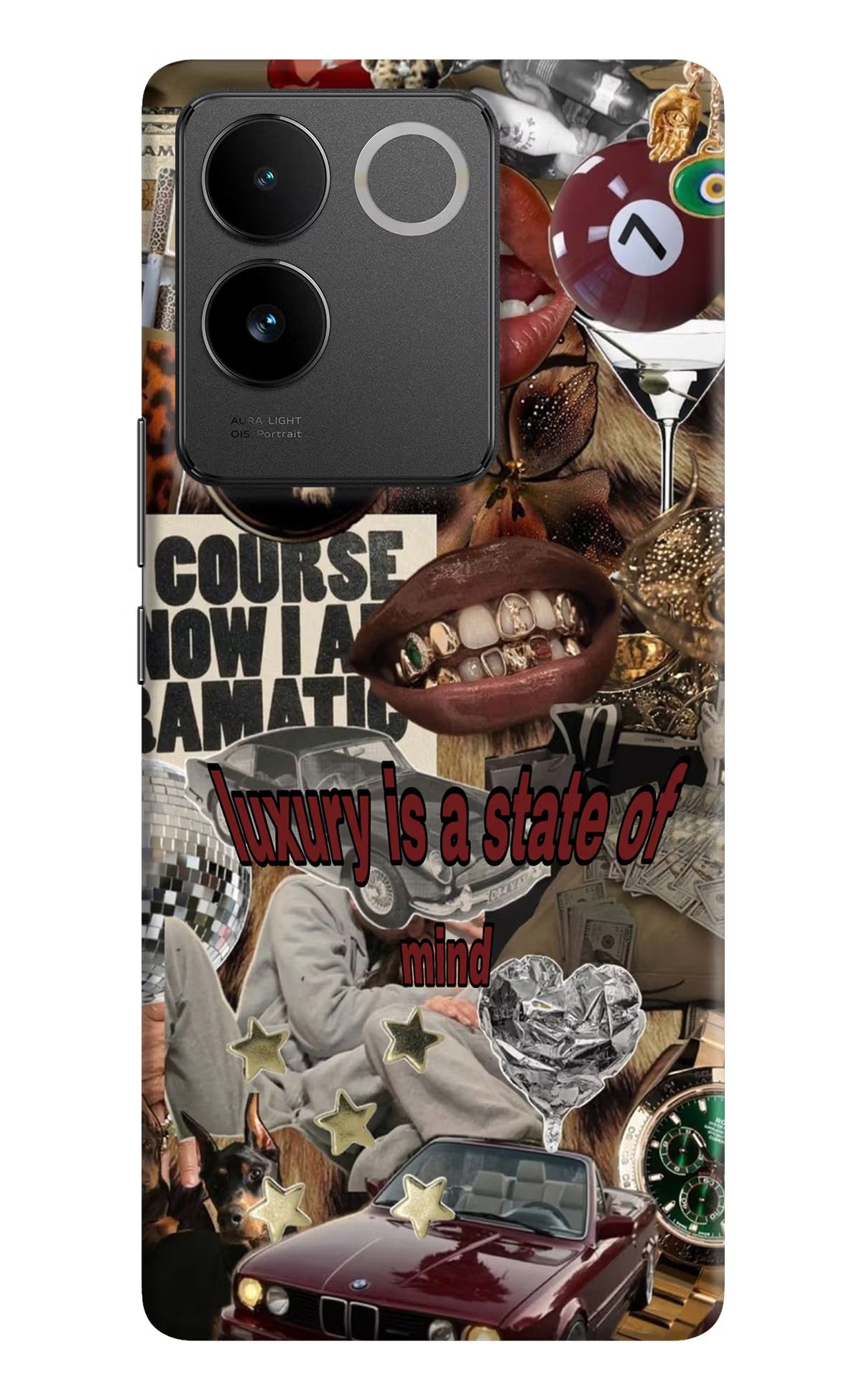 Luxury Vivo T2 Pro 5G Hard Case Back Cover by Casekaro