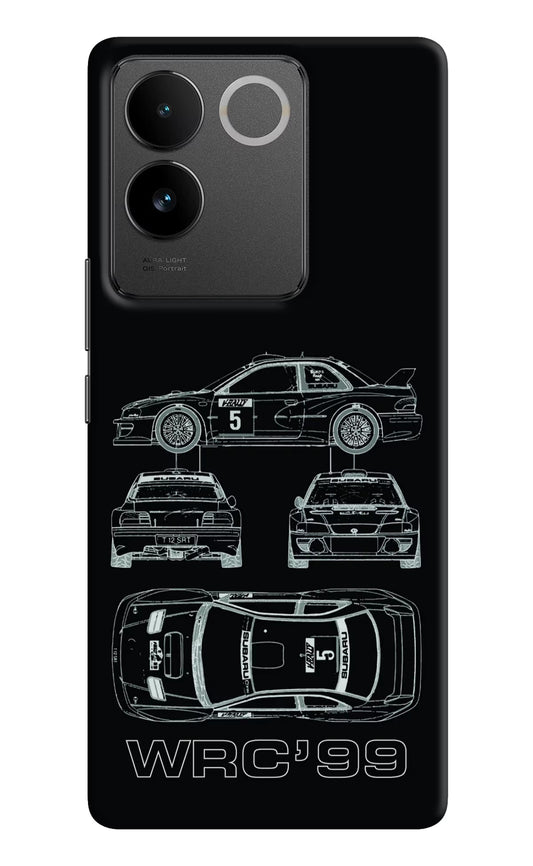WRC'99 Vivo T2 Pro 5G Hard Case Back Cover by Casekaro