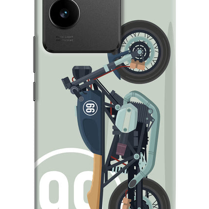 Classic Cafe Racer 99 Vivo T2 Pro 5G Hard Case Back Cover by Casekaro