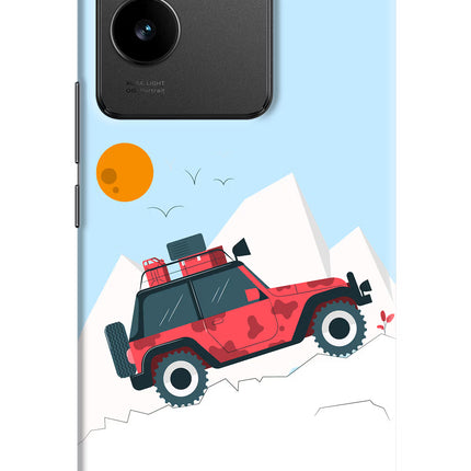 Mountain Trail Beast Vivo T2 Pro 5G Hard Case Back Cover by Casekaro