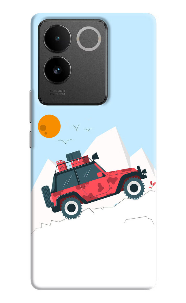 Mountain Trail Beast Vivo T2 Pro 5G Hard Case Back Cover by Casekaro