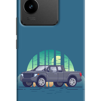 Retro Garage Vibe Vivo T2 Pro 5G Hard Case Back Cover by Casekaro