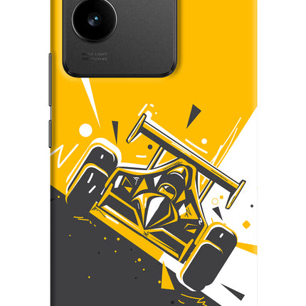Track King Vivo T2 Pro 5G Hard Case Back Cover by Casekaro