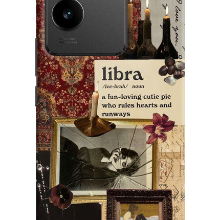 Libra Zodiac Vivo T2 Pro 5G Hard Case Back Cover by Casekaro