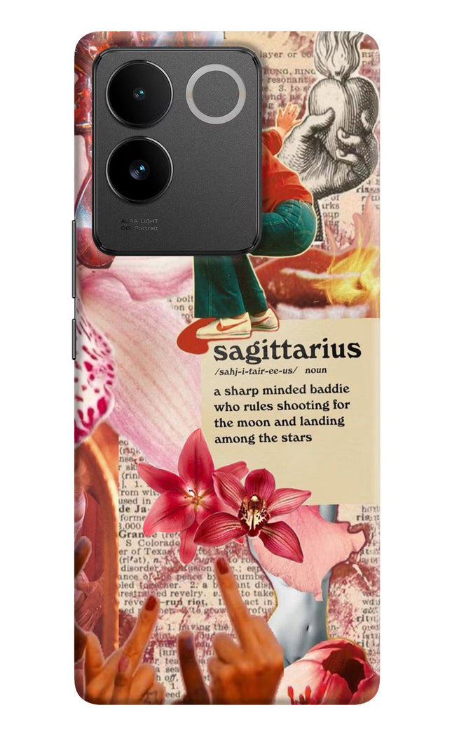Sagittarius Zodiac Vivo T2 Pro 5G Hard Case Back Cover by Casekaro