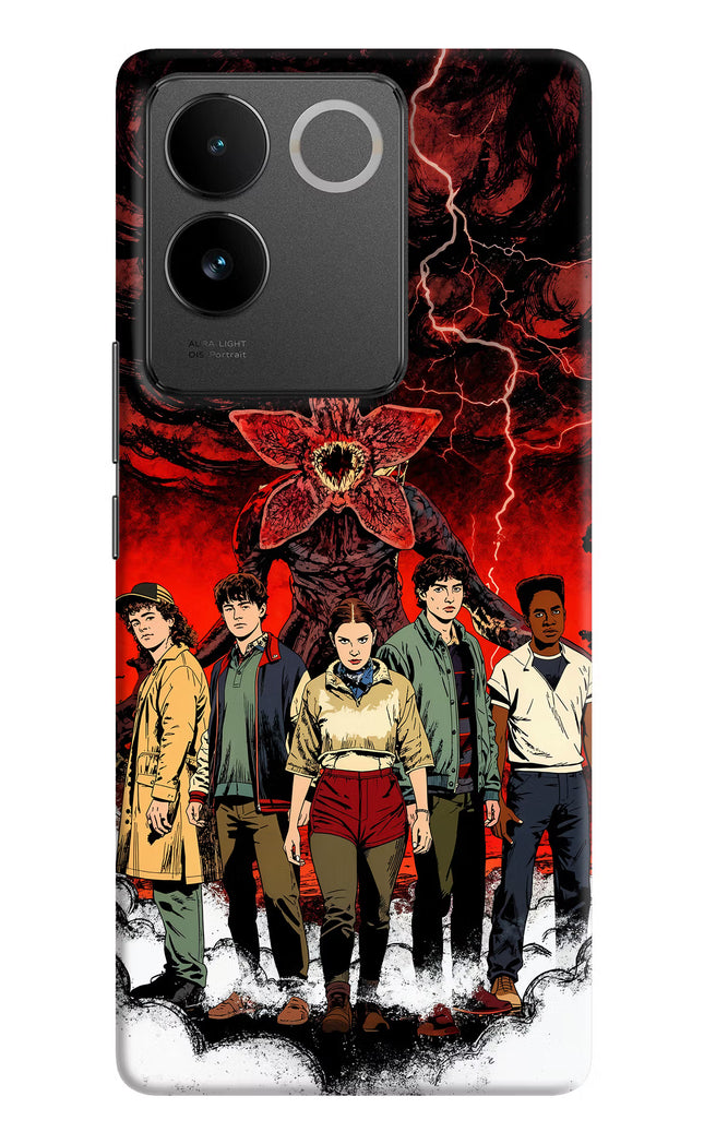 Ordinary Things Characters Vivo T2 Pro 5G Hard Case Back Cover by Casekaro