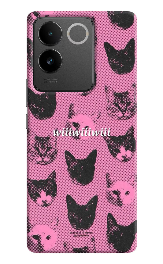 Pink Cats Vivo T2 Pro 5G Hard Case Back Cover by Casekaro
